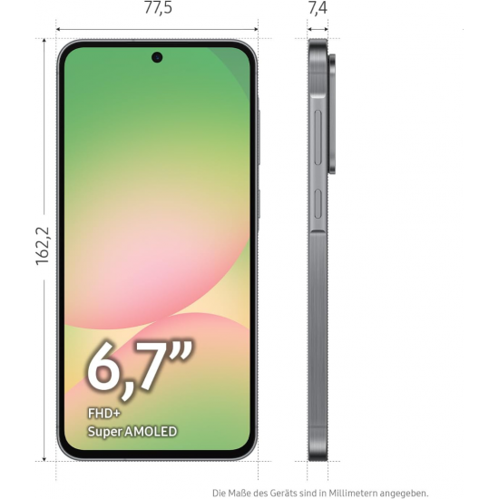 Samsung Galaxy A56 5G Smartphone (Dual-SIMs, 8+256GB) - Awesome Graphite