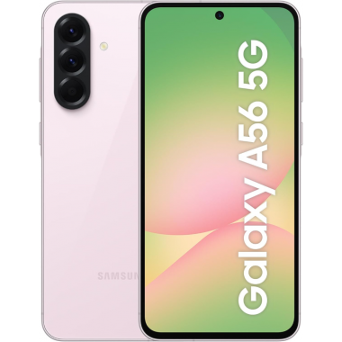 Samsung Galaxy A56 5G Smartphone (Dual-SIMs, 8+128GB) - Awesome Pink