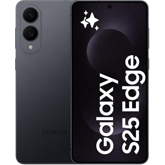 Samsung Galaxy S25 Edge 5G Smartphone (Dual-SIMs, 12 GB+512 GB) - Titanium Jetblack
