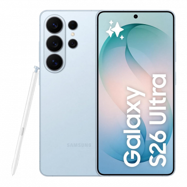Samsung Galaxy S26 Ultra 5G Smartphone (Dual-SIMs, 12 GB+256 GB) - Sky Blue
