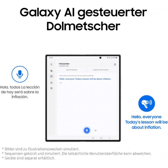 Samsung Galaxy Buds 3 Pro wireless In-Ear-Kopfhörer - Silber