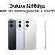 Samsung Galaxy S25 Edge 5G Smartphone (Dual-SIMs, 12 GB+256 GB) - Titanium Icyblue
