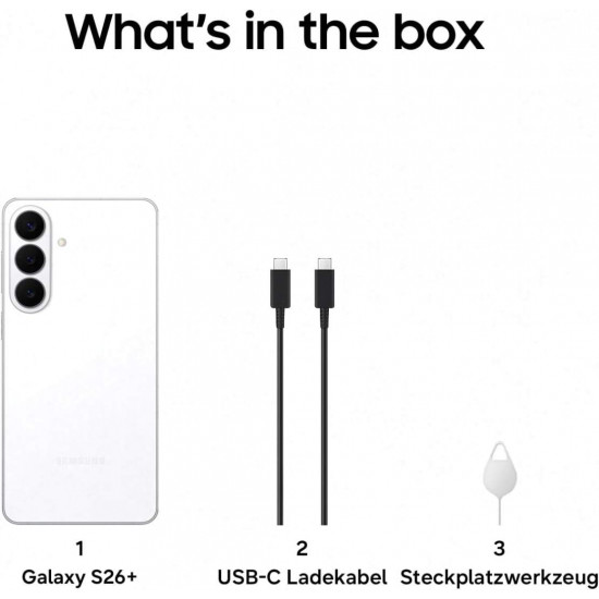 Samsung Galaxy S26+ 5G Smartphone (Dual-SIMs, 12 GB+512 GB) - Violet