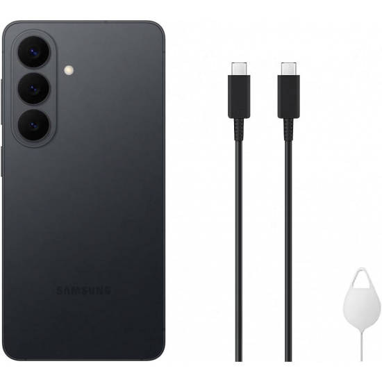 Samsung Galaxy S26 5G Smartphone (Dual-SIMs, 12 GB+256 GB) - Black