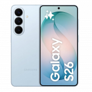 Samsung Galaxy S26 5G Smartphone (Dual-SIMs, 12 GB+512 GB) - Sky Blue