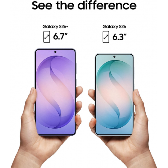 Samsung Galaxy S26 5G Smartphone (Dual-SIMs, 12 GB+256 GB) - Violet