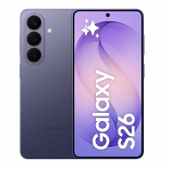 Samsung Galaxy S26 5G Smartphone (Dual-SIMs, 12 GB+256 GB) - Violet