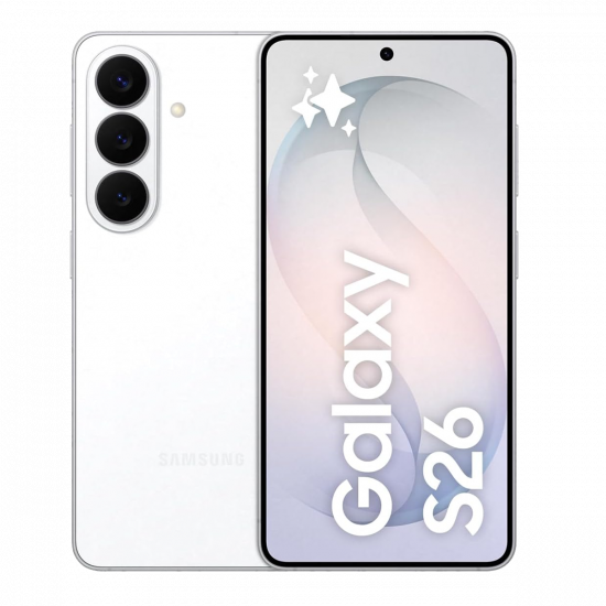 Samsung Galaxy S26 5G Smartphone (Dual-SIMs, 12 GB+256 GB) - White