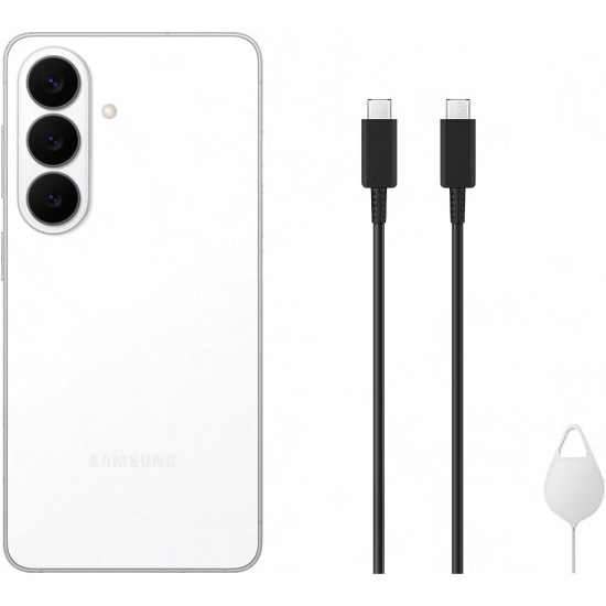 Samsung Galaxy S26 5G Smartphone (Dual-SIMs, 12 GB+512 GB) - White