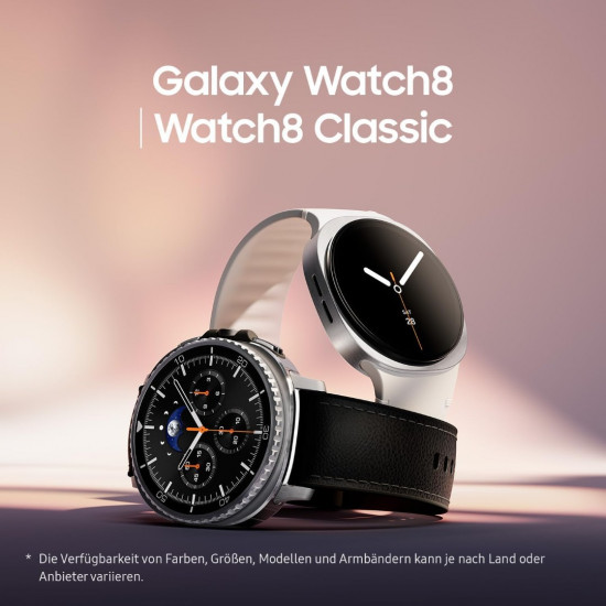 Samsung Galaxy Watch 8 Classic Smart Watch (Bluetooth, 46mm) - Black