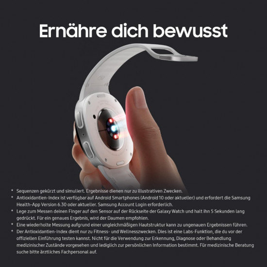 Samsung Galaxy Watch 8 Smart Watch (bluetooth, 40mm) - Silver