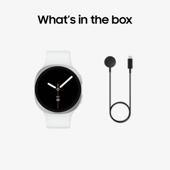 Samsung Galaxy Watch 8 Smart Watch (bluetooth, 40mm) - Silver