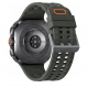 Samsung Galaxy Watch Ultra 2 Smart Watch (LTE, 47mm) - Titanium Sliver mit Olive Marine Band