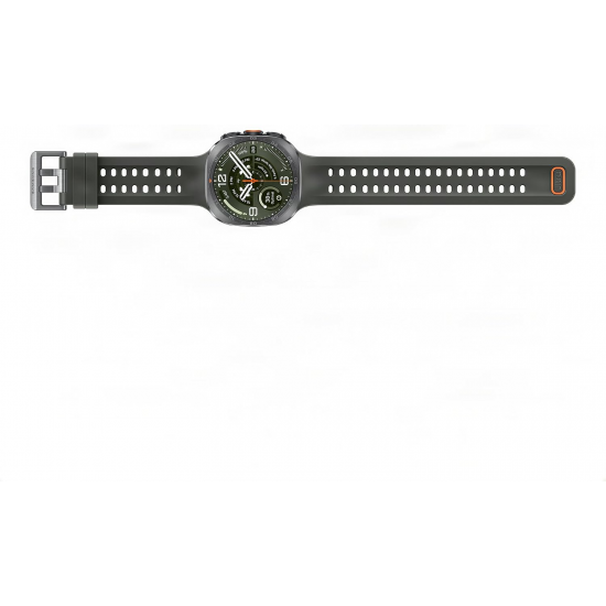 Samsung Galaxy Watch Ultra 2 Smart Watch (LTE, 47mm) - Titanium Sliver mit Olive Marine Band