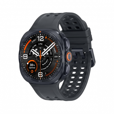 Samsung Galaxy Watch Ultra 2 Smart Watch (LTE, 47mm) - Titanium Gray mit Black Marine Band