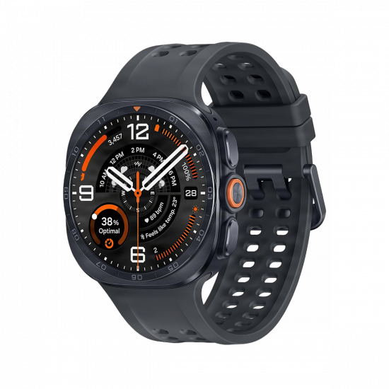 Samsung Galaxy Watch Ultra 2 Smart Watch (LTE, 47mm) - Titanium Gray mit Black Marine Band