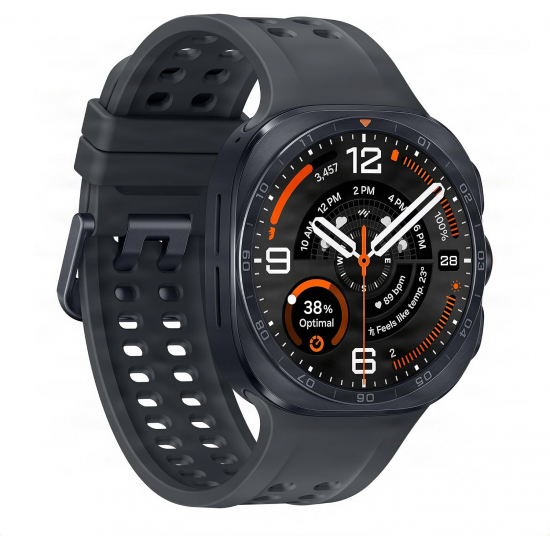 Samsung Galaxy Watch Ultra 2 Smart Watch (LTE, 47mm) - Titanium Gray mit Black Marine Band