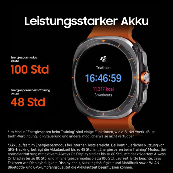 Samsung Galaxy Watch Ultra (2025, LTE, 47mm) - Titanium Grey