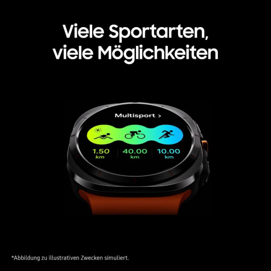 Samsung Galaxy Watch Ultra (2025, LTE, 47mm) - Titanium Grey