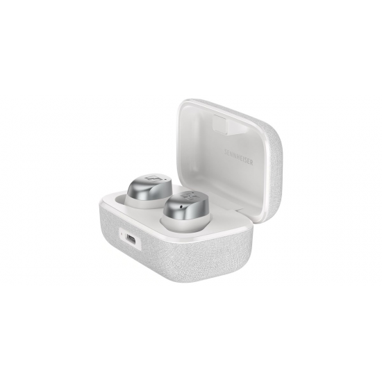 Sennheiser MOMENTUM True Wireless 4 Smart Earbuds- Weiß Silber