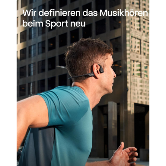 SHOKZ OpenRun Pro 2 Open-Ear-Ohrhörer - Schwarz