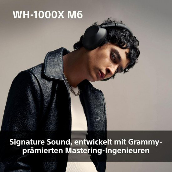 Sony WH-1000XM6 Noise Cancelling Over-Ear Wireless Kopfhörer - Midnight Blue