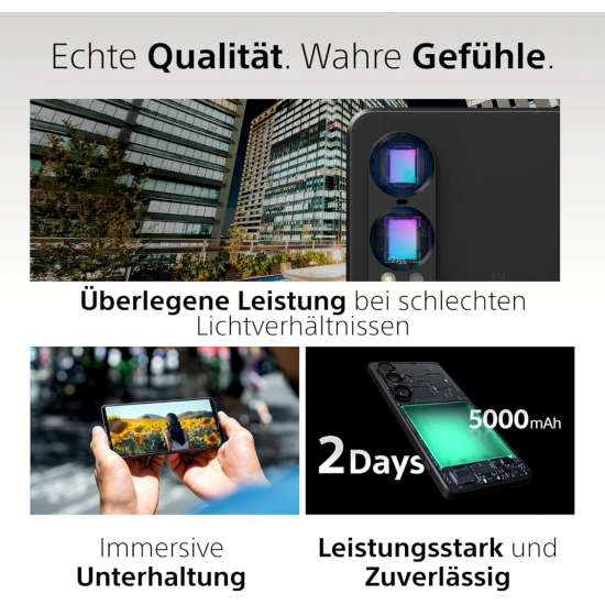 Sony Xperia 1 VI 5G Smartphone (Dual-SIMS, 12+512GB) - Moss Green