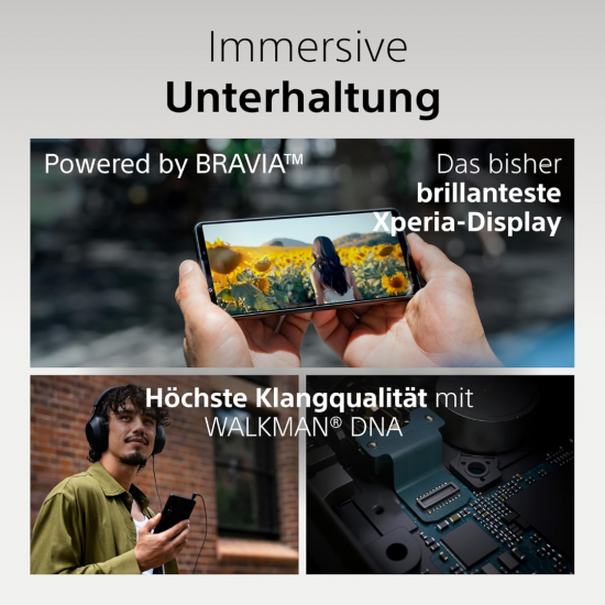 Sony Xperia 1 VII 5G Smartphone (Dual-SIMS, 12+256GB) - Slate Black