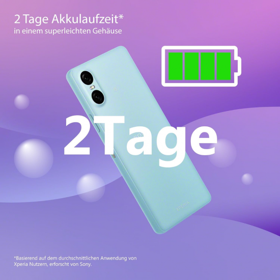 Sony Xperia 10 VI 5G Smartphone (Dual-SIM, 8 + 128GB) - Schwarz