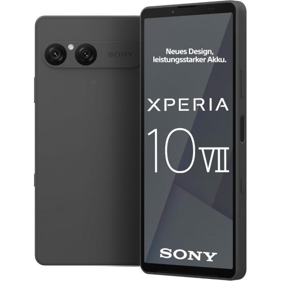 Sony Xperia 10 VII 5G Smartphone (Dual-SIM, 8 +128GB) - Charcoal Black
