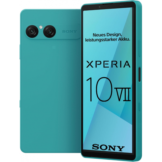 Sony Xperia 10 VII 5G Smartphone (Dual-SIM, 8 +128GB) - Turquoise