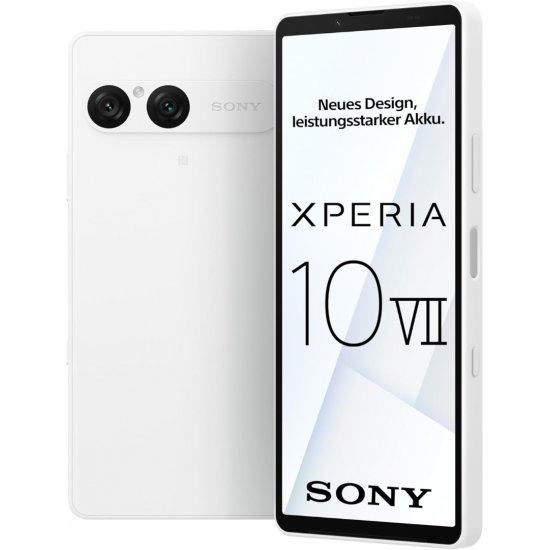 Sony Xperia 10 VII  5G Smartphone (Dual-SIM, 8 +128GB) - White