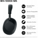 Sony WH-1000XM6 Noise Cancelling Over-Ear Wireless Kopfhörer - Schwarz