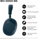 Sony WH-1000XM6 Noise Cancelling Over-Ear Wireless Kopfhörer - Midnight Blue