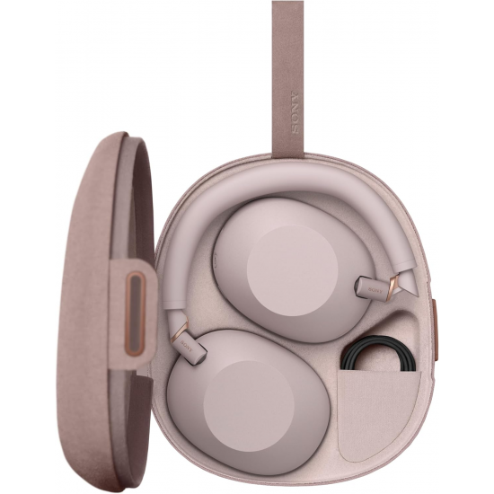 Sony WH-1000XM6 Wireless Noise Cancelling Headphones - Sand Pink