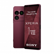 Sony Xperia 1 VIII 5G Smartphone (Dual-SIMS, 12+256GB) - Garnet Red
