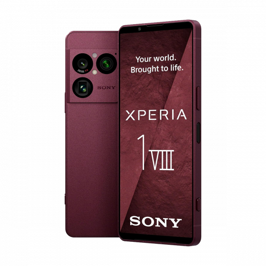Sony Xperia 1 VIII 5G Smartphone (Dual-SIMS, 12+256GB) - Garnet Red