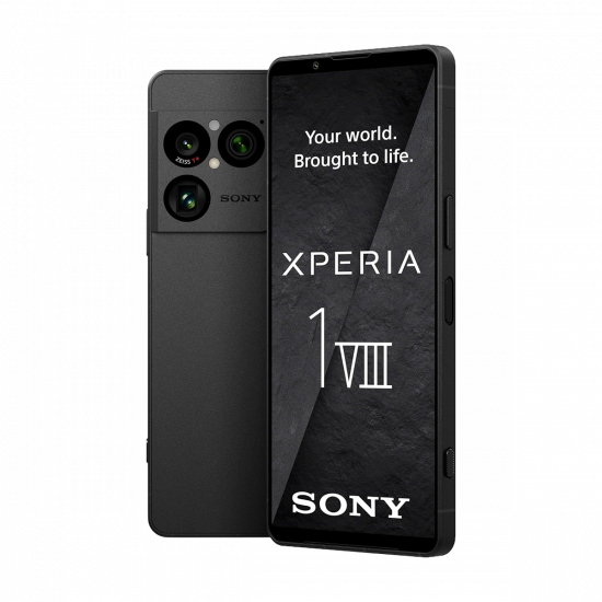Sony Xperia 1 VIII 5G Smartphone (Dual-SIMS, 12+256 GB) - Graphite Schwarz