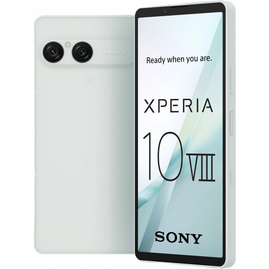 Sony Xperia 10 VIII 5G Smartphone (Dual-SIM, 8GB + 128GB) - Frost-weiß