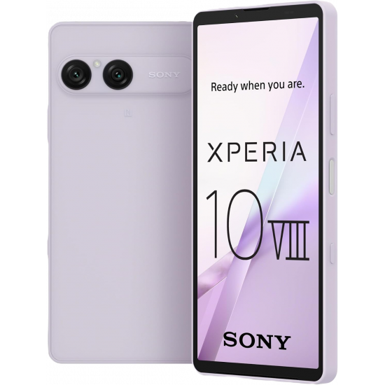 Sony Xperia 10 VIII 5G Smartphone (Dual-SIM, 8GB + 128GB) - Nebel-lila