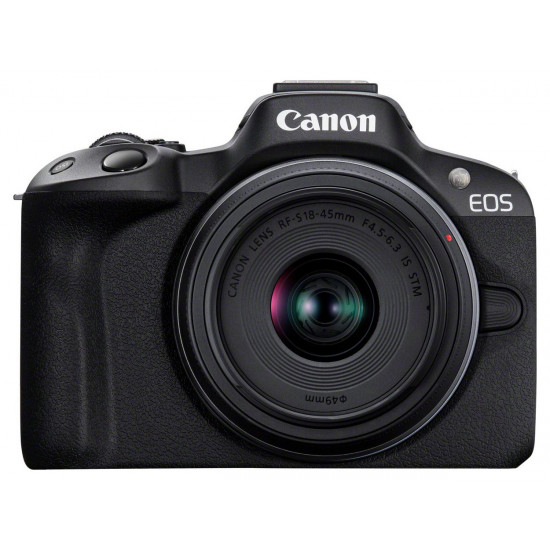 Canon EOS R50 Systemkamera + RF-S 18-45mm is STM Objektiv