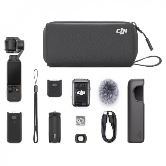 DJI Osmo Pocket 3 Kreativ Combo - Schwarz
