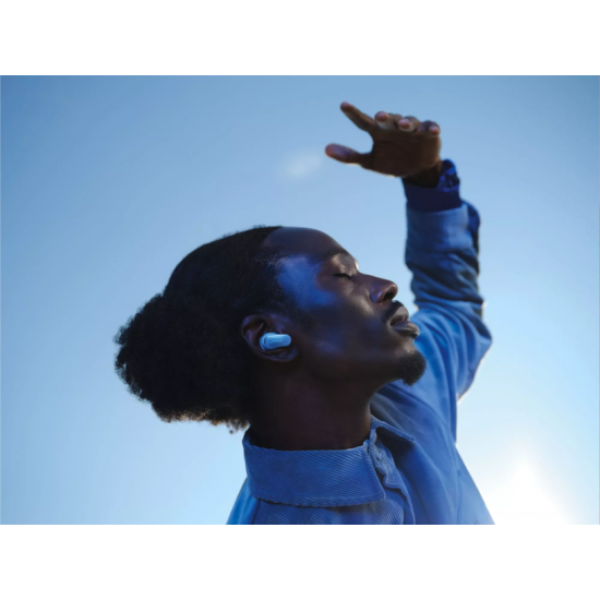 Bose QuietComfort Ultra Earbuds - Kabellose Ohrhörer mit Geräuschunterdrückung und räumlichem Audio (Moonstone Blue)