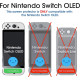 3er-Pack – Panzerglas Schutzfolie für Nintendo Switch OLED