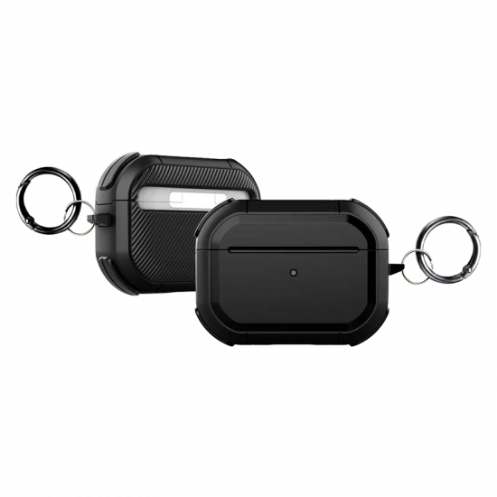 Hülle für Apple AirPods Pro der 3. Generation – Matt Schwarz