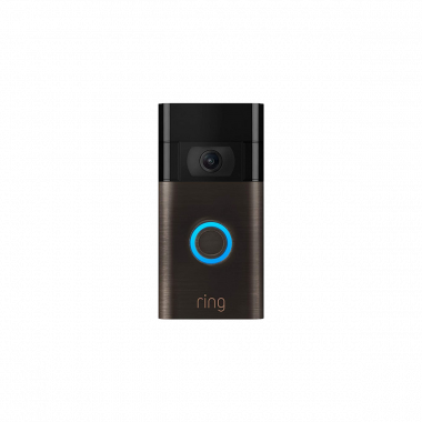 All-new Ring Video Doorbell (2020) - 080p HD Video - Schwarz