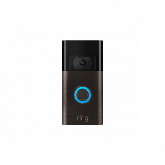 All-new Ring Video Doorbell (2020) - 080p HD Video - Schwarz