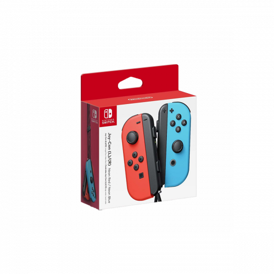 Nintendo Switch Joy-Con (Links & Rechts, Kabellose)  - Neon-Rot/Neon-Blau